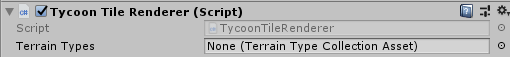 Tycoon Tile Map inspector